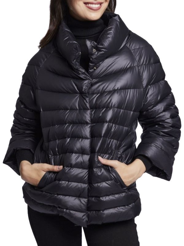 Blue Duck Channel Quilted Down Jacket